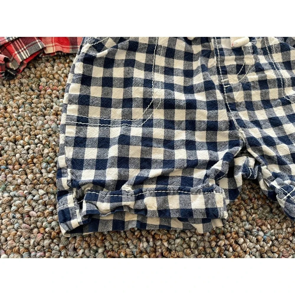 Carter's Set of 2 Boys Checkered Summer Shorts‎ 18M